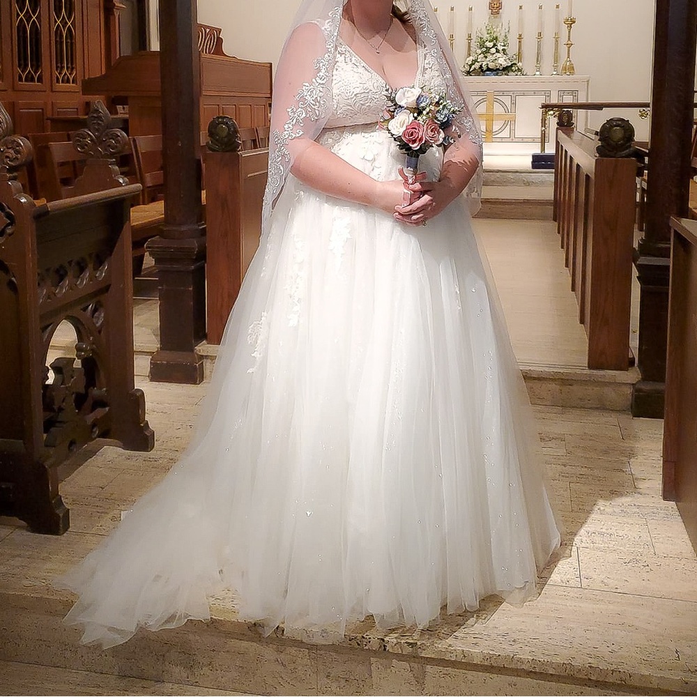 Davids Bridal Wedding Gown